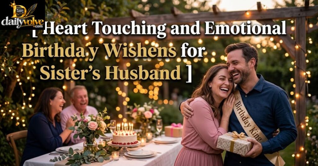 Heart Touching and Emotional Birthday Wishes for Sister Husband