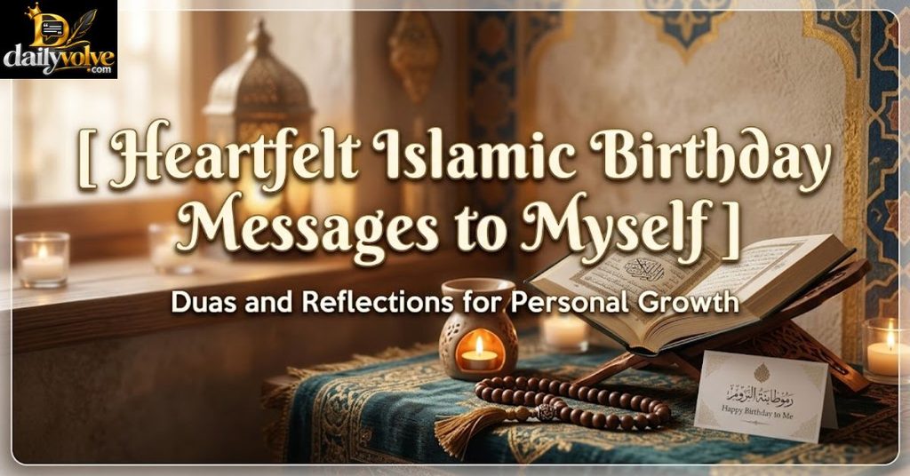 Heartfelt Islamic Birthday Messages to Myself