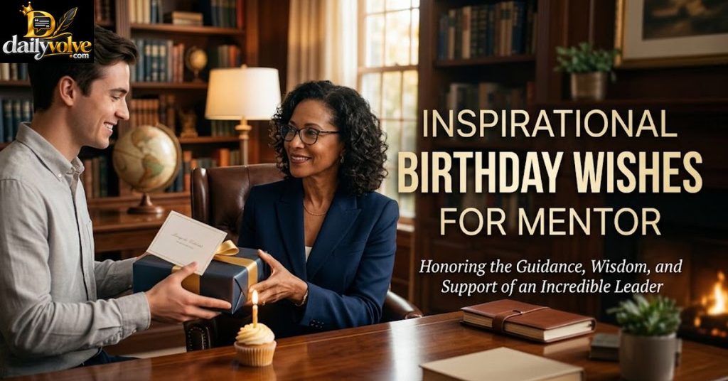 Inspirational Birthday Wishes for Mentor