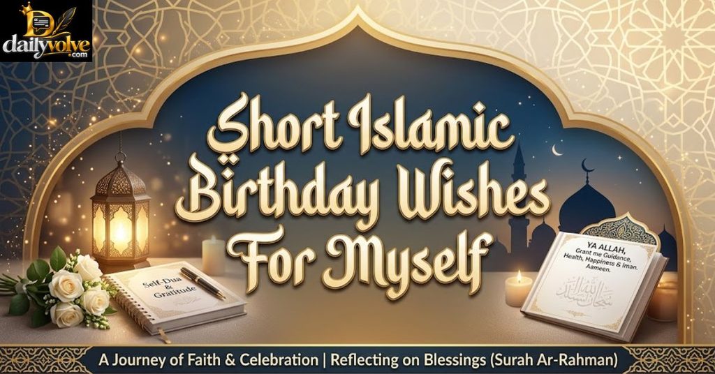 Short Islamic Birthday Wishes For Myself